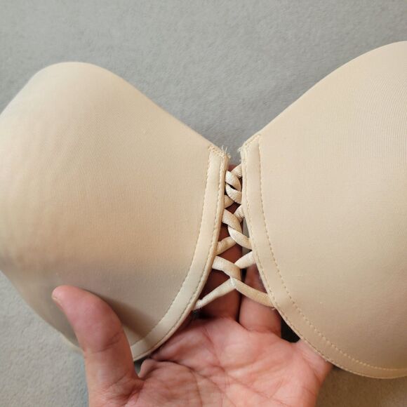 WACOAL Strapless  Bra 34 DD Nude - Picture 2 of 5